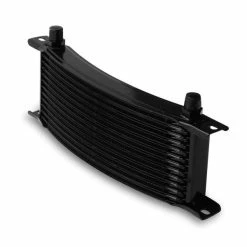 Promo 👍 Earls Temp-A-Cure Oil Cooler - Black - 13 Rows - Narrow Curv 🔔