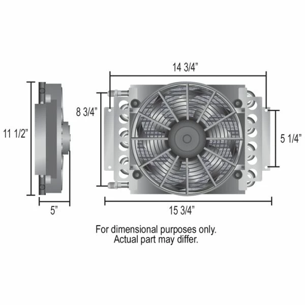 Hot Sale ๐ฅ Derale 16-Pass Electra-Cool Trans Cooler Kit 15900 ๐ - Image 3