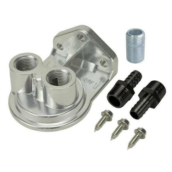 Outlet ๐ Derale Ports-Up Filter Mount Kit (1/2 Inch NPT) 15708 ๐ 3 Outlet ๐ Derale Ports-Up Filter Mount Kit (1/2 Inch NPT) 15708 ๐