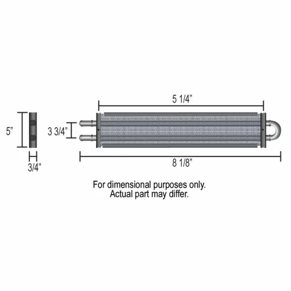 Brand new ✨ Derale Power Steering Cooler (-6AN) 13309 ⭐ - Image 2