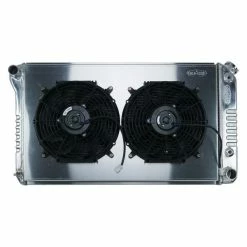 Best deal 😀 Cold Case 68-72 A-Body AT Dual 12" GMA42AK Radiator And Fan Kit ⌛