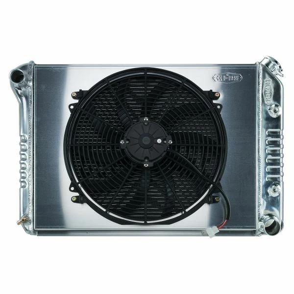 New ๐ Cold Case 68-79 Nova Big Block AT 16" CHN548AK Radiator And Fan Kit ๐