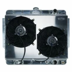 Cheapest 🧨 Cold Case 61-65 Impala Dual 12" CHI565AK Radiator And Fan Kit 🌟