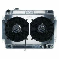 Best reviews of ✔️ Cold Case 66-67 Chevelle/El Camino MT Dual 12" CHE542K Radiator And Fan Kit ⌛