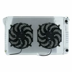 Brand new 🌟 Cold Case 70-81 F-Body LS Swap Dual 12" CHC557AK Radiator And Fan Kit 🎉