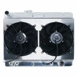 Brand new 💯 Cold Case 66-67 GTO W/o AC AT SD Dual 12" GPG34ASK Radiator Fan Kit 👏