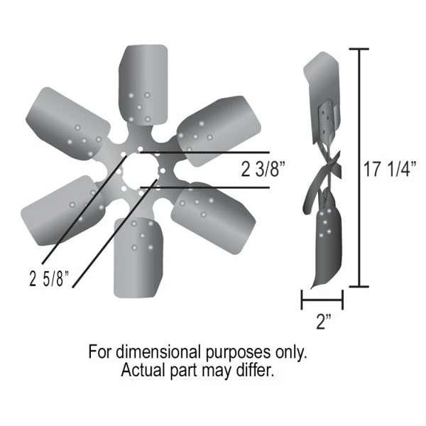 Coupon ๐ Derale 17 Inch Fan Clutch Fan 17117 โค๏ธ - Image 3