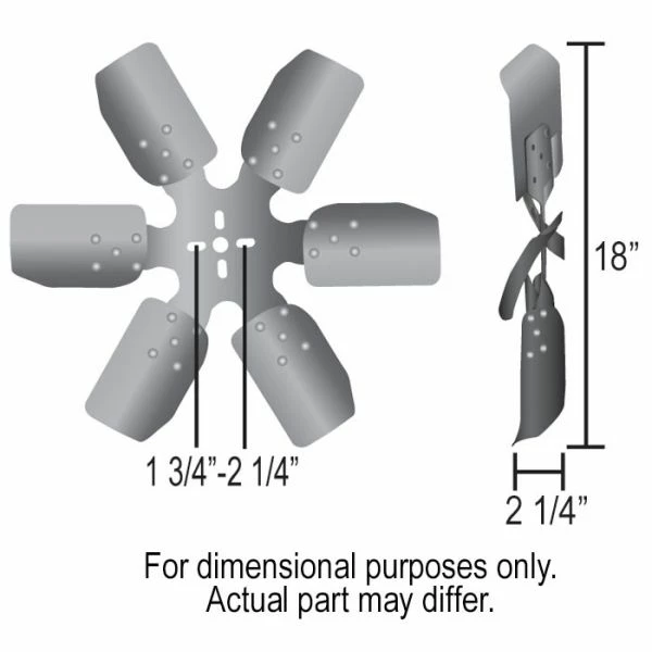Budget โ Derale 18 Inch Rigid Race Fan (Steel Blade) 17318 ๐ - Image 3