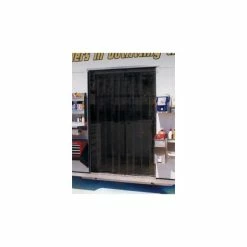 Budget 🔥 PitPal 5 Ft.x 7 Ft. Dark Amber Tinted Vinyl Strip Door TVS5X7 ⭐